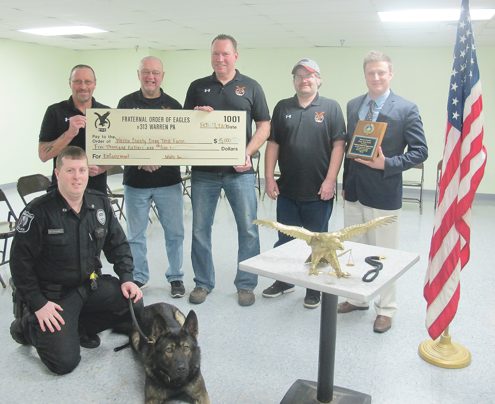 Warren County Drug Task Force donation | News, Sports, Jobs - Times ...